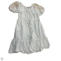 Dress Casual Short By Knox Rose In Cream & White, Size: M