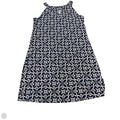 Dress Casual Short By Lulu B In Blue & White, Size: M