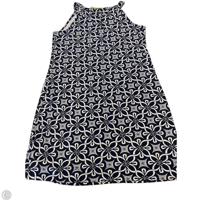 Dress Casual Short By Lulu B In Blue & White, Size: M