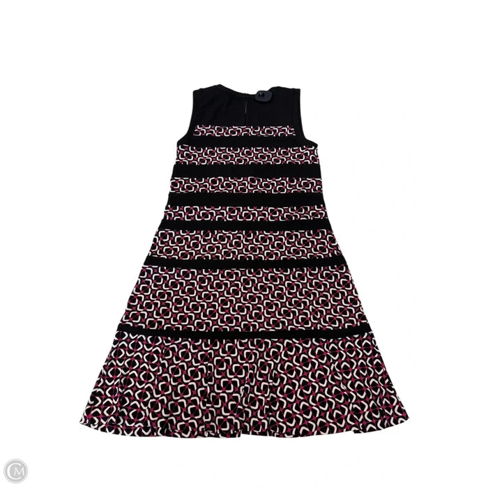 Dress Casual Short By Michael By Michael Kors In Black & Purple, Size: S