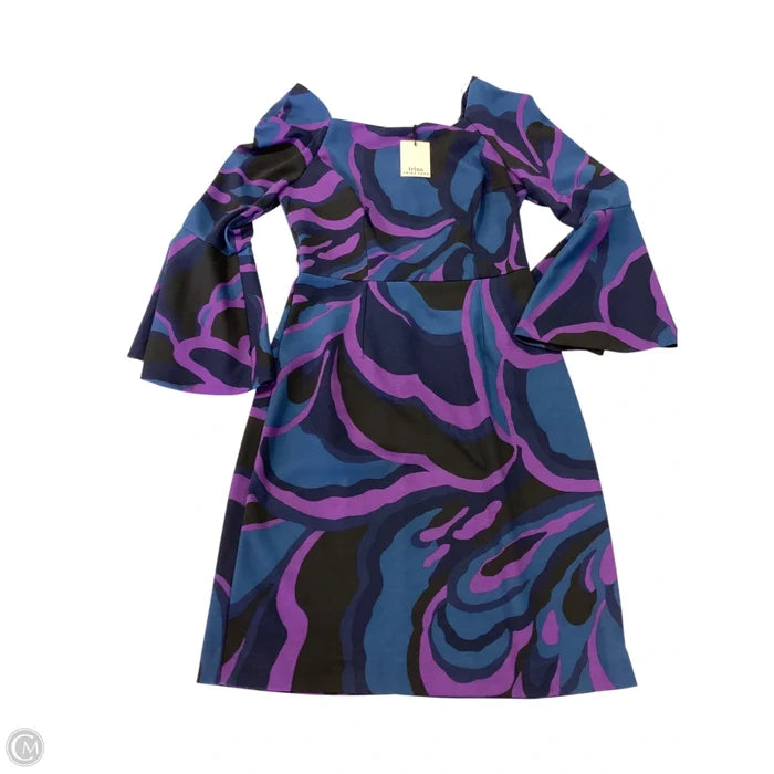 Dress Casual Short By Trina Turk In Blue & Purple, Size: 2
