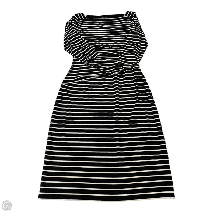 Dress Casual Short By White House Black Market In Striped Pattern, Size: S