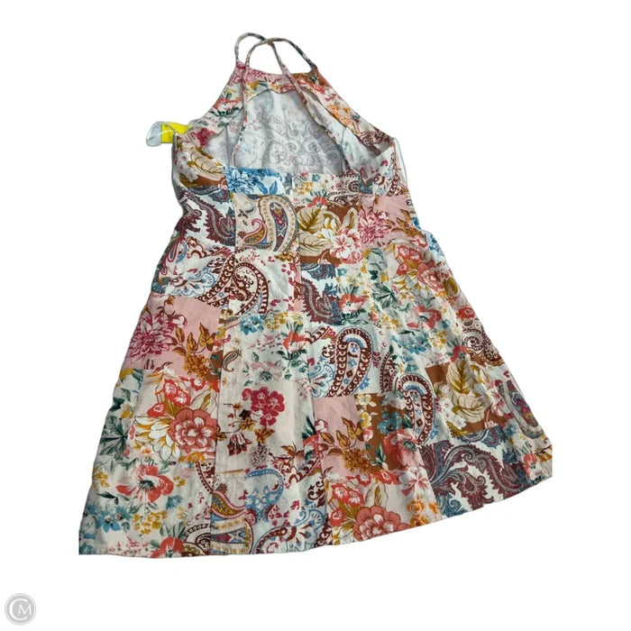 Dress Casual Short By Zara In Multi-colored, Size: S