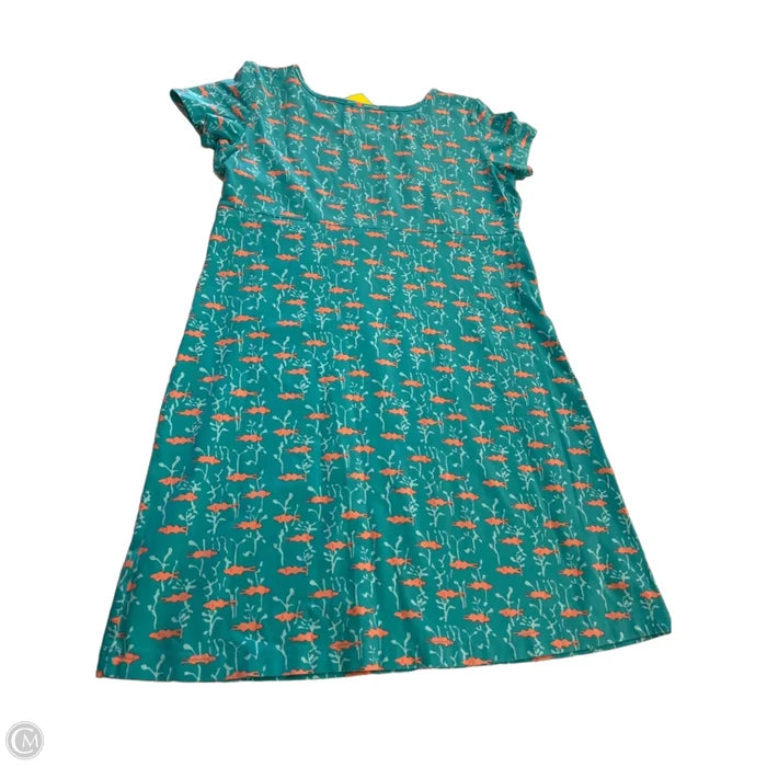 Dress Designer By Lilly Pulitzer In Blue & Orange, Size: L