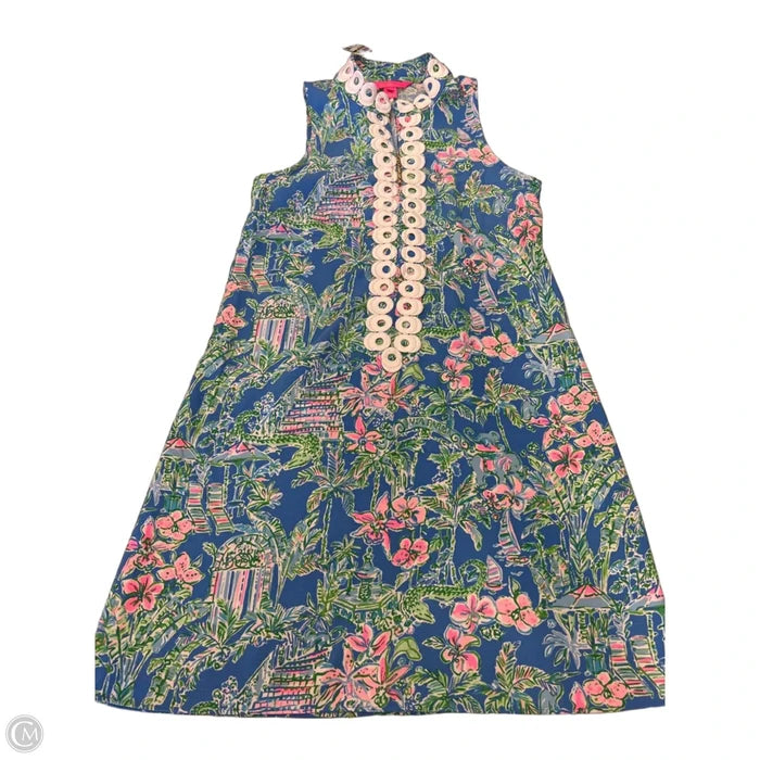 Dress Designer By Lilly Pulitzer In Blue, Size: 0