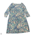 Dress Designer By Lilly Pulitzer In Blue & White, Size: L