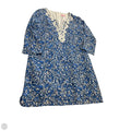 Dress Designer By Lilly Pulitzer In Blue & White, Size: L