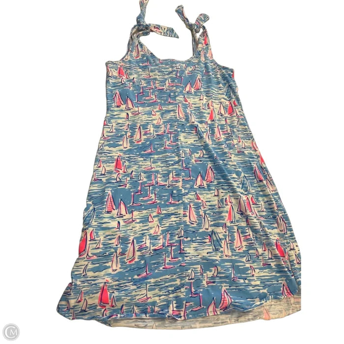 Dress Designer By Lilly Pulitzer In Nautical Print, Size: S