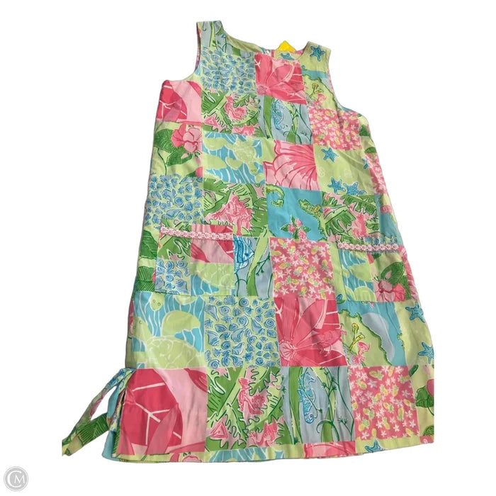 Dress Designer By Lilly Pulitzer In Tropical Print, Size: 10