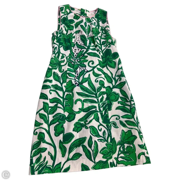 Dress Designer By Lilly Pulitzer In Tropical Print, Size: 2