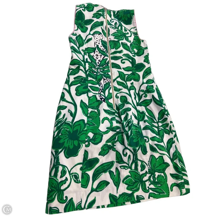 Dress Designer By Lilly Pulitzer In Tropical Print, Size: 2