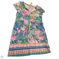 Dress Designer By Lilly Pulitzer In Tropical Print, Size: L
