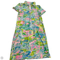 Dress Designer By Lilly Pulitzer In Tropical Print, Size: S