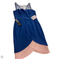 Dress Party Midi By Js Collections In Blue & Pink, Size: 12