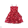 Dress Party Short By White House Black Market In Pink & Red, Size: 8