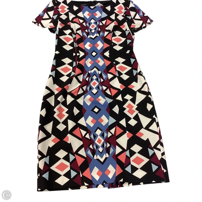 Dress Work By Talbots In Geometric Pattern, Size: 2