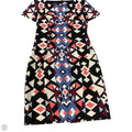 Dress Work By Talbots In Geometric Pattern, Size: 2