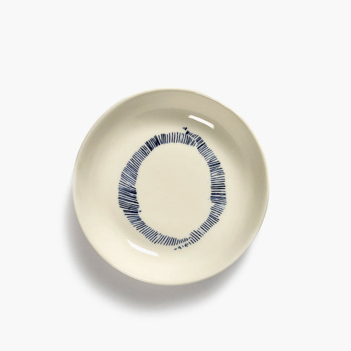 Fat - White Swirl-stripes Blue 4-pack