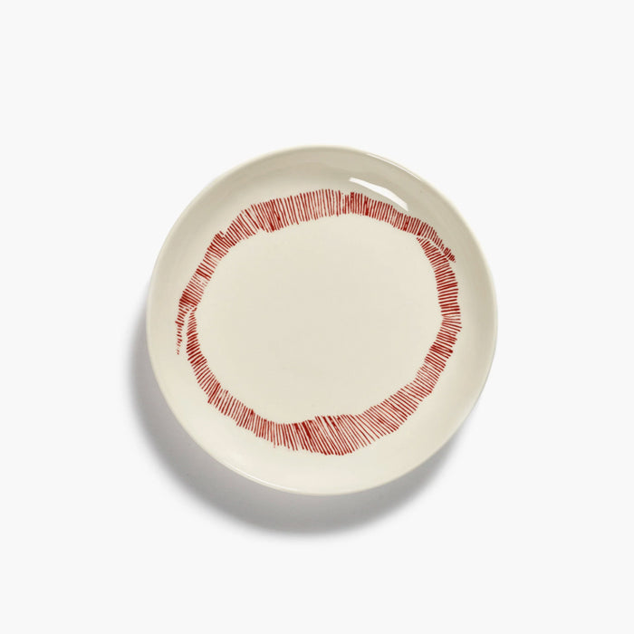 Fat - White Swirl-stripes Red 4-pack