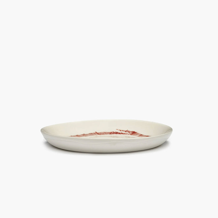 Fat - White Swirl-stripes Red 4-pack
