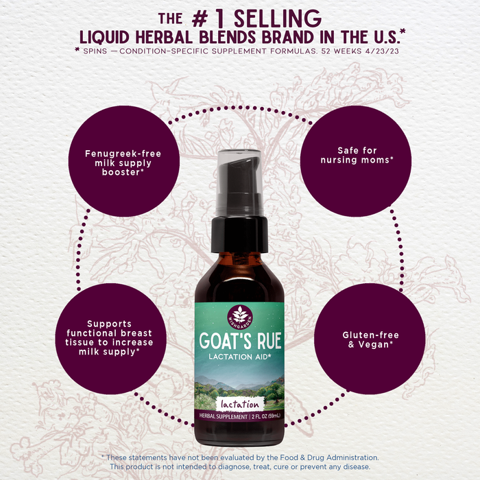 Benefits of Goat's Rue Lactation Aid