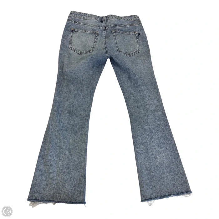 Jeans Flared By Pilcro In Blue Denim, Size: 2