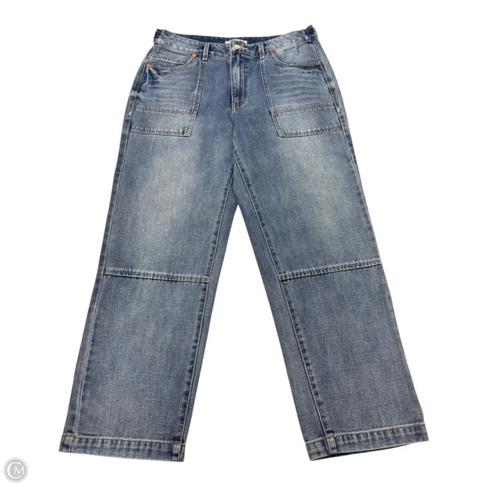 Jeans Straight By Habitual In Blue Denim, Size: 8