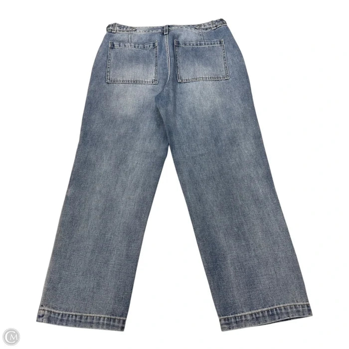 Jeans Straight By Habitual In Blue Denim, Size: 8