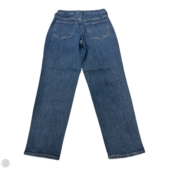 Jeans Straight By Old Navy In Blue Denim, Size: 8