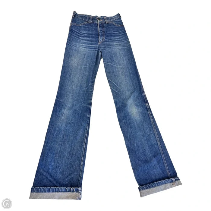 Jeans Wide Leg By Clothes Mentor In Blue Denim, Size: 2