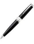 Jorg Gray Ballpoint Pen with Genuine Mother-of-Pearl Band - Chrome Accents - JG160