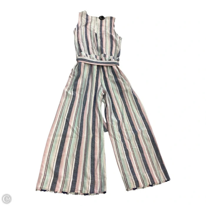 Jumpsuit By Cloth & Stone In Striped Pattern, Size: L
