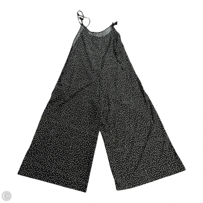 Jumpsuit By Clothes Mentor In Polkadot Pattern, Size: M