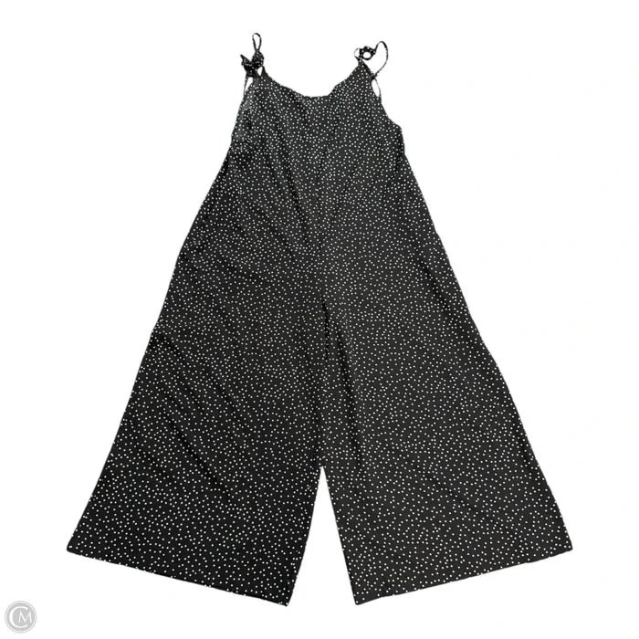 Jumpsuit By Clothes Mentor In Polkadot Pattern, Size: M