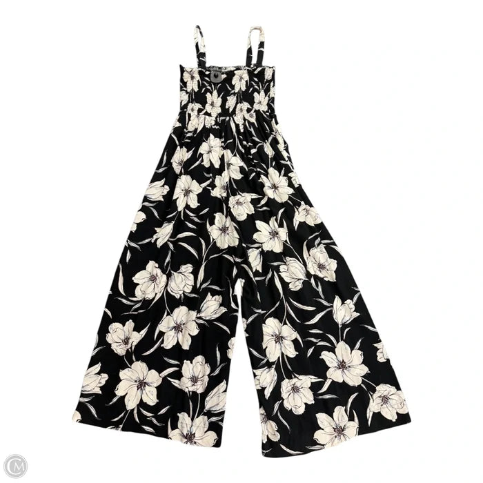 Jumpsuit By Torrid In Floral Print, Size: 0