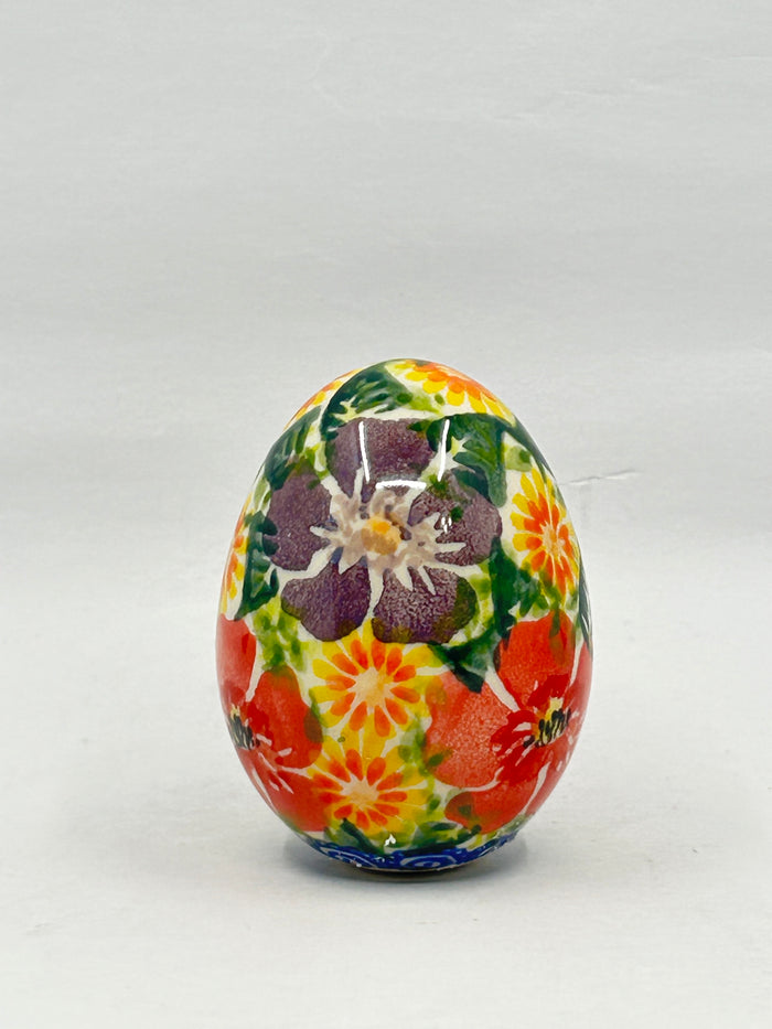 Kalich Stoneware Egg - Deep Lilac and Pink - Art2