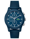 Lacoste 12.12 Mens Chronograph - Blue Case & Dial - Rubber Strap - 50m - 2010824_00987a4d-d3a3-4323-b5a1-01e763aad4f3