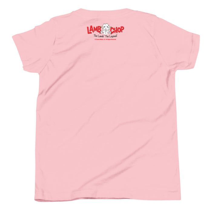 Lamb Chop Youth T-shirt Soft and Cuddly