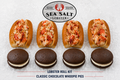 Maine lobster roll kit with lobster meat and rolls