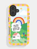 Lucy Lucy Designs x Skinnydip Exactly Where You Need To Be Ultra Protective iPhone Case Phone Cases Skinnydip London