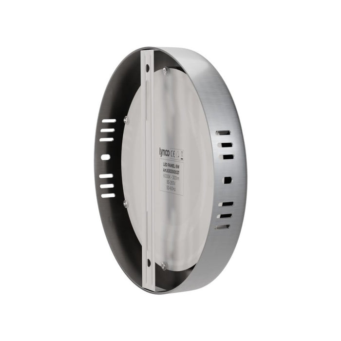 LYNCO Led panel 18W 4000K hrom nadgradni krug