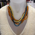 Necklace Layered By Fossil