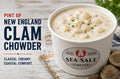 Pint of New England clam chowder from Sea Salt Lobster