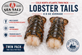 North Atlantic lobster tails, twin pack