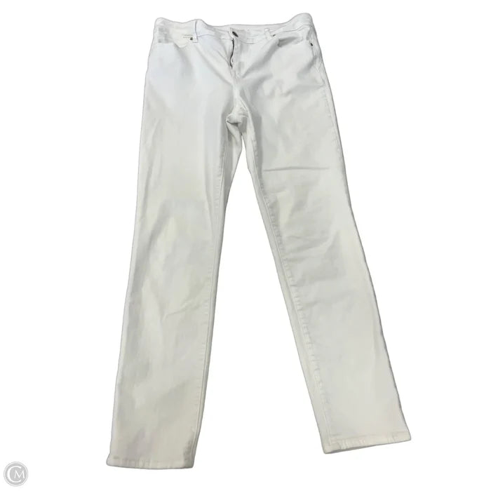 Pants Cropped By Chicos In White, Size: M