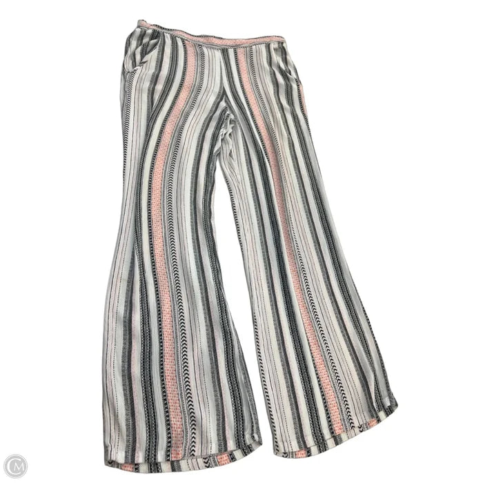 Pants Lounge By A Byer In Striped Pattern, Size: Xl