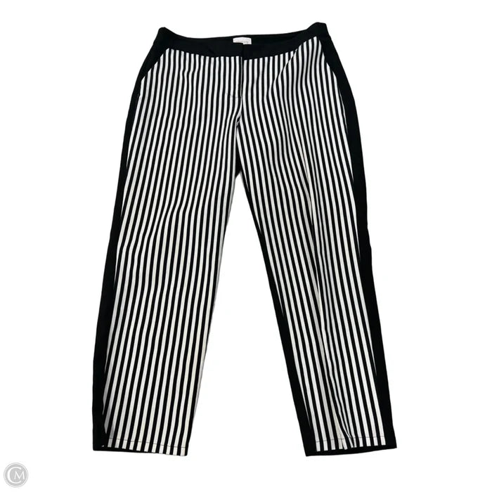 Pants Other By Chicos In Black & White, Size: 10