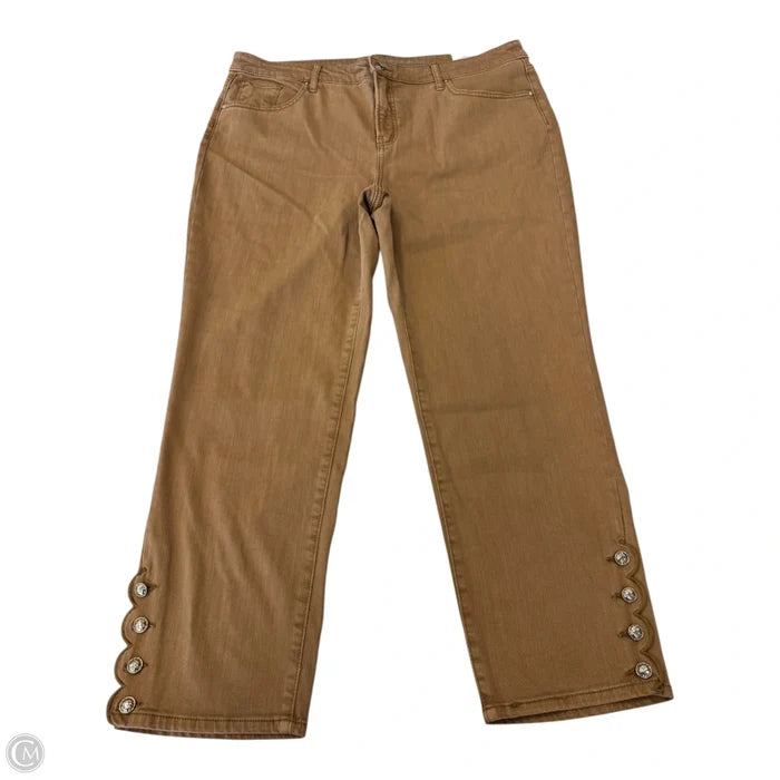 Pants Other By Chicos In Brown, Size: 16