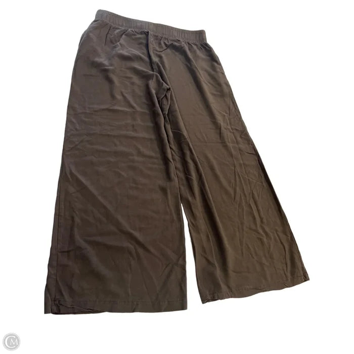 Pants Wide Leg By Altard State In Brown, Size: L