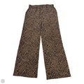 Pants Wide Leg By Michael By Michael Kors In Black & Brown, Size: M